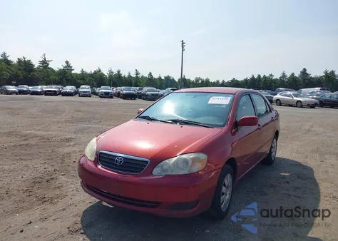 2006 Toyota Corolla Le z USA, uszkodzony, nr VIN 2T1BR32E06C652866
